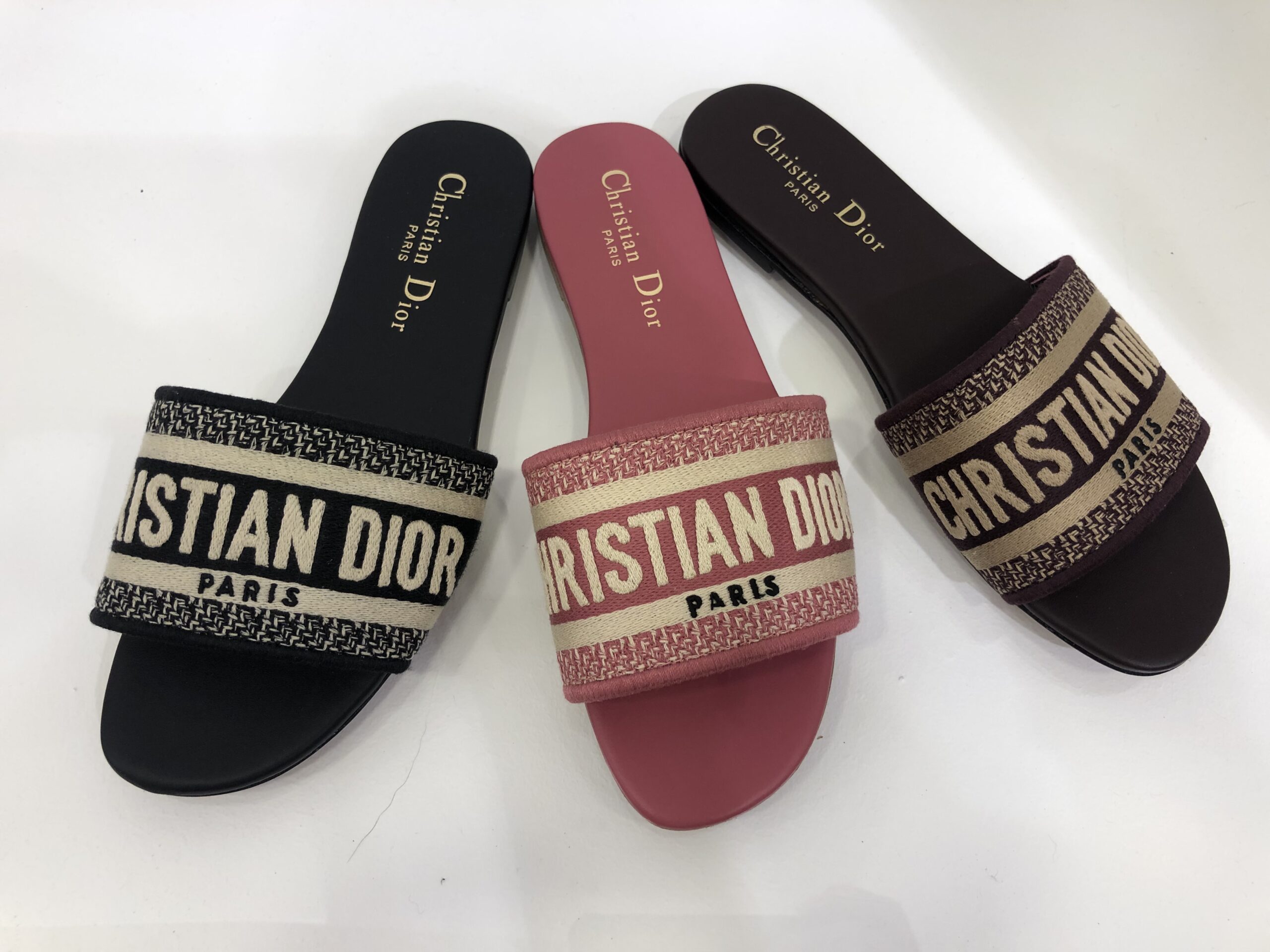 Christian dior / slippers - Rn Atelier Luxury Clothing, Bags, Accessories